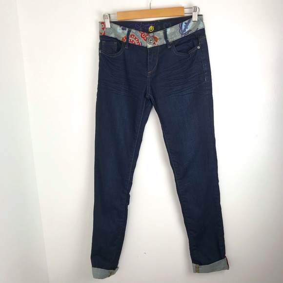 Desigual "The Fun" Slim Fit Jeans - Picture 2 of 9